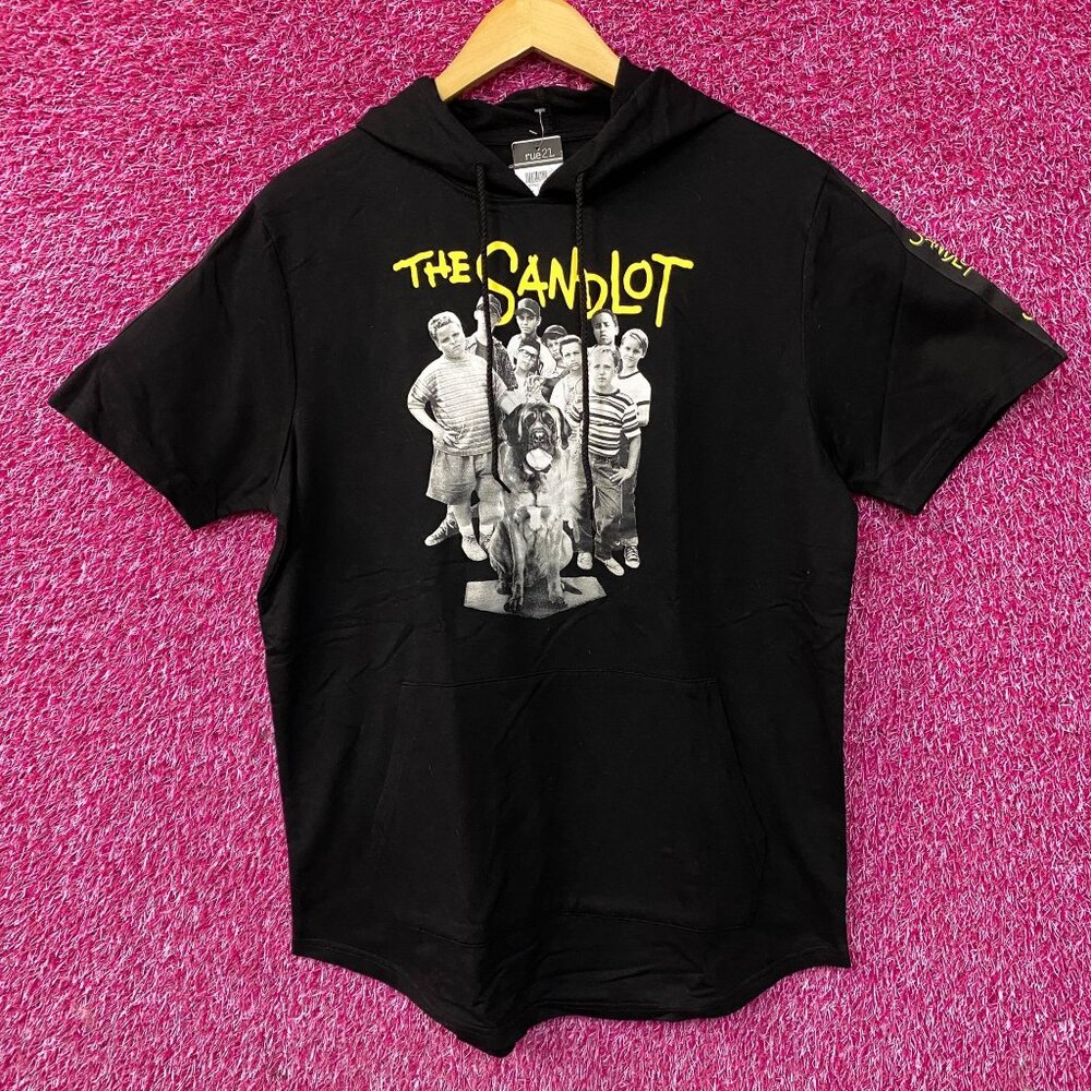 The Sandlot Baseball Movie Short Sleeve Hoodie size Medium